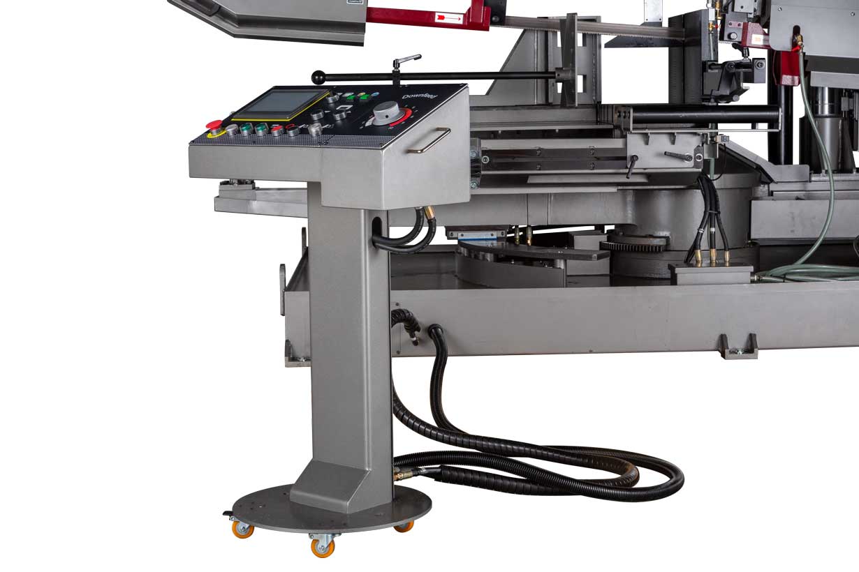 JET MBS-1832DAS Ленточнопильный станок с автоматическим поворотом пильной рамы