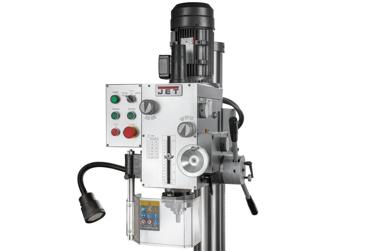 JET JGHD-32PF Редукторный сверлильный станок с автоматической подачей пиноли шпинделя 400В